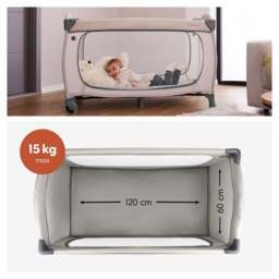 Hauck Sleep n' Easyfold Travel Cot - thumbnail 5