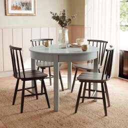 Lynton Round 4 Seater Dining Table - thumbnail 1
