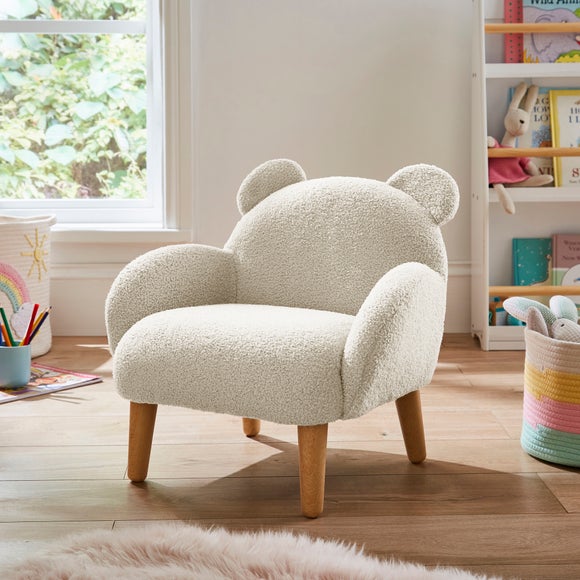 Kids Sherpa Bear Armchair