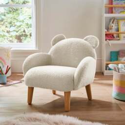 Kids Sherpa Bear Armchair - thumbnail 1