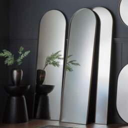 Huntly Arched Full Length Leaner Mirror - thumbnail 2