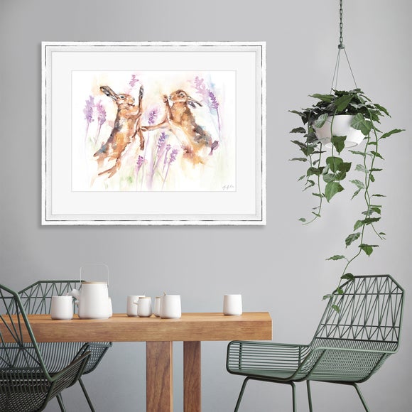 The Art Group Spring Hares Framed Print - image 1