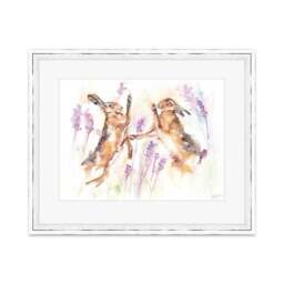 The Art Group Spring Hares Framed Print - thumbnail 2