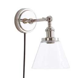 Dorma Purity Nickson Plug In Wall Light - thumbnail 5