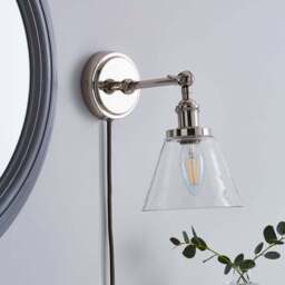 Dorma Purity Nickson Plug In Wall Light - thumbnail 2