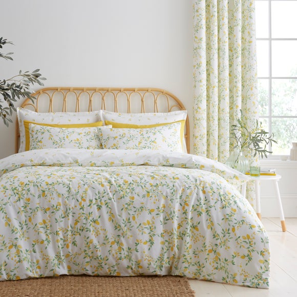 Evie Lemons 100% Cotton Duvet Cover & Pillowcase Set - image 1