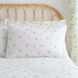 Evie Lemons 100% Cotton Duvet Cover & Pillowcase Set - thumbnail 4