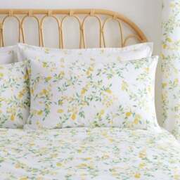Evie Lemons 100% Cotton Duvet Cover & Pillowcase Set - thumbnail 2