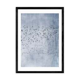 East End Prints Moving On Blue Print - thumbnail 2
