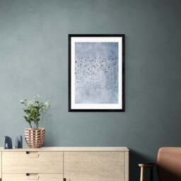 East End Prints Moving On Blue Print - thumbnail 1