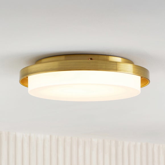 Corrine LED Bathroom Flush Ceiling Light - image 1