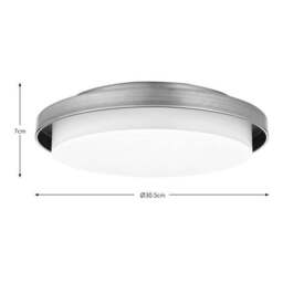 Corrine LED Bathroom Flush Ceiling Light - thumbnail 5