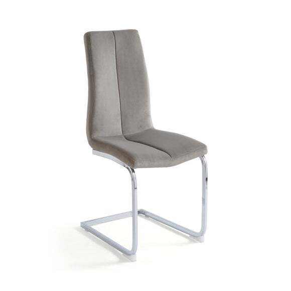 Jamison Set of Dining Chairs, Velvet by Dunelm