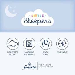 Fogarty Little Sleepers Perfectly Washable 4 Tog Duvet - thumbnail 5