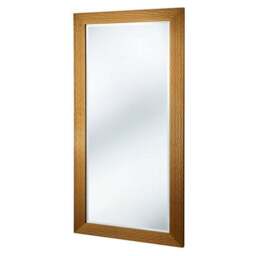 Yearn Wave Framed Bevelled Full Length Wall Mirror - thumbnail 2