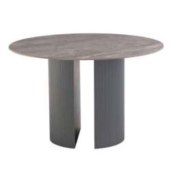 Bossini Round 4 Seater Dining Table, Grey - thumbnail 2