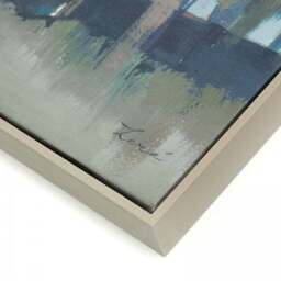 Silversong Birch by A Lera Framed Canvas - thumbnail 3