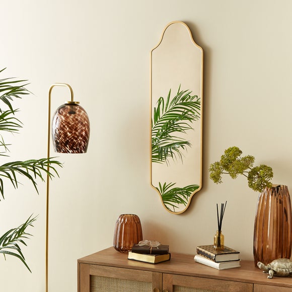 Moroccan Curved Full Length Wall Mirror - image 1