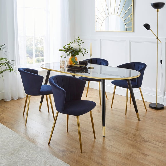 Kendall Dining Chair, Velvet - image 1