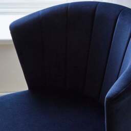 Kendall Dining Chair, Velvet - thumbnail 3