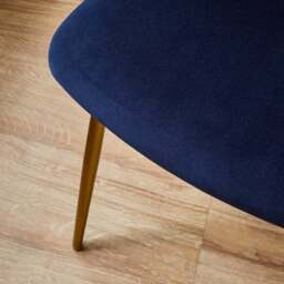 Kendall Dining Chair, Velvet - thumbnail 4