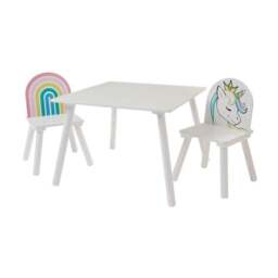 Liberty House Kids Unicorn Table And Two Chair Set - thumbnail 4