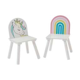 Liberty House Kids Unicorn Table And Two Chair Set - thumbnail 6