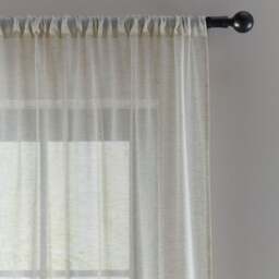 Marley Slot Top Unlined Curtains - thumbnail 1