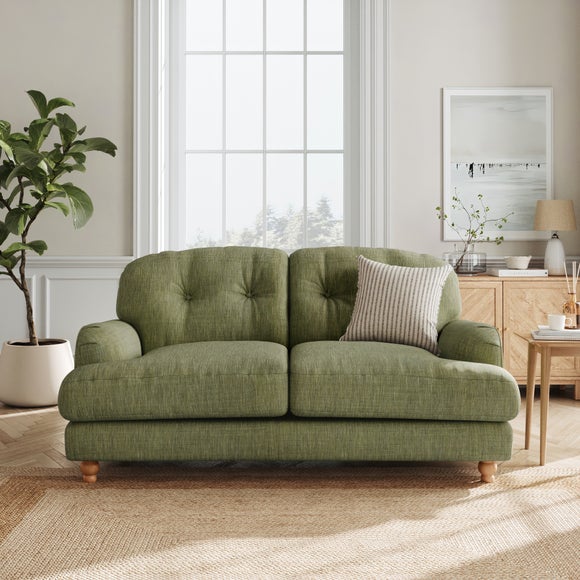 Martha Faux Linen 2 Seater Sofa - image 1