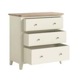 Bromley II 3 Drawer Chest - thumbnail 2