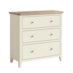 Bromley II 3 Drawer Chest - thumbnail 4