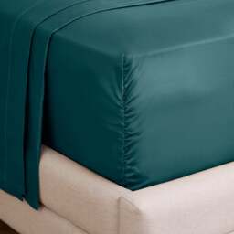 Dorma 800 Thread Count 100% Cotton Sateen Fitted Sheet - thumbnail 1