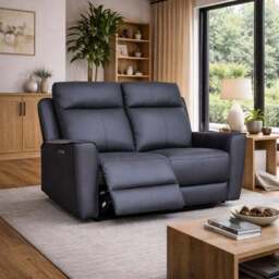 Aspire Elmhurst Leather Power 2 Seater Recliner Sofa - thumbnail 2