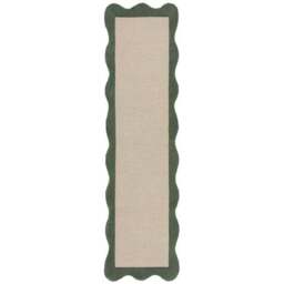 Bonnie Scallop Border Wool Runner - thumbnail 5