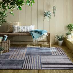 Vigo Blocks Indoor Outdoor Rug - thumbnail 1
