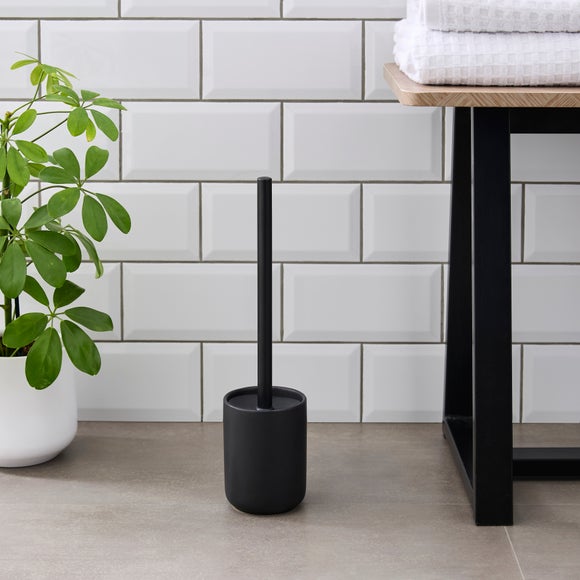 Matte Black Toilet Brush - image 1