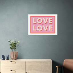 East End Prints Love Is Love Print by Studio Eleni - thumbnail 1