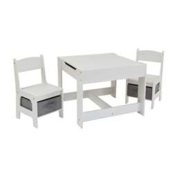 Liberty House Kids Wooden Activity Table Set With Two Storage Boxes - thumbnail 6