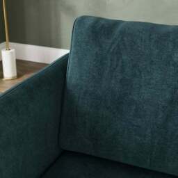 Jude Chenille Upholstered Cube Armchair - thumbnail 4