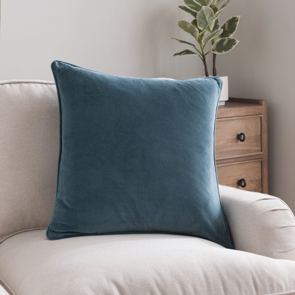 Clara Cotton Velvet Square Cushion - image 1