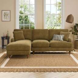 Beatrice II Chenille Corner Storage Sofa Bed - thumbnail 2