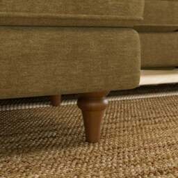 Beatrice II Chenille Corner Storage Sofa Bed - thumbnail 5