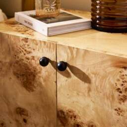 Seana 2 Door Bedside Table - thumbnail 3