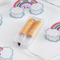 Rainbow 10 LED String Lights - thumbnail 3