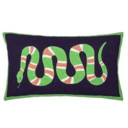 Furn. Coral Snake Cotton Rectangle Cushion - thumbnail 3