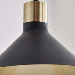 Morgan Industrial Adjustable Pendant Light - thumbnail 3