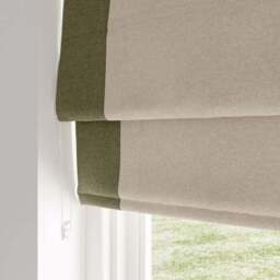 Luna Bordered Easy Chain Blackout Roman Blind - thumbnail 5