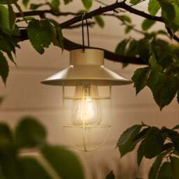 Solar Outdoor Hanging Lantern - thumbnail 2