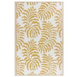 furn. Tocorico Mustard Reversible Indoor Outdoor Rug - thumbnail 4
