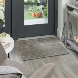 Marvel Striped Washable Cotton Doormat